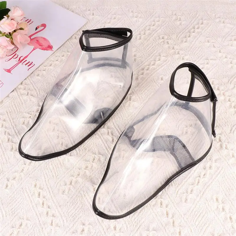 1 пара чехлов для обуви парикмахерских чехлы дома и защитная обувь волос горячая