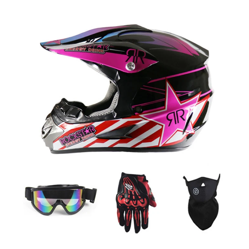 Взрослого мотоцикла Мотокросс внедорожный шлем ATV для езды на велосипеде по