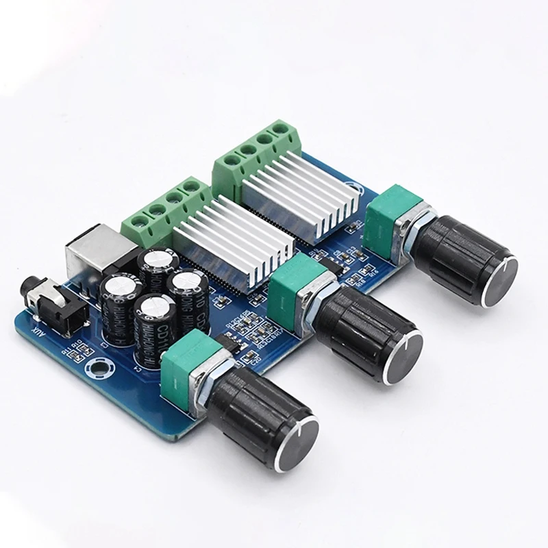 

XH-A355 Digital Power Amplifier Board 2.1 Channel with Tuning HD Sound Quality 2X15W+30W