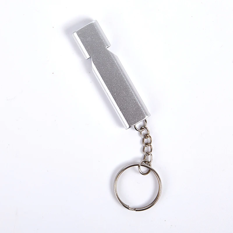 

2PCS Outdoor safety emergency whistle Outdoor Camping Double Tube High Frequency Survival Whistle Self-defense Tools Self-help