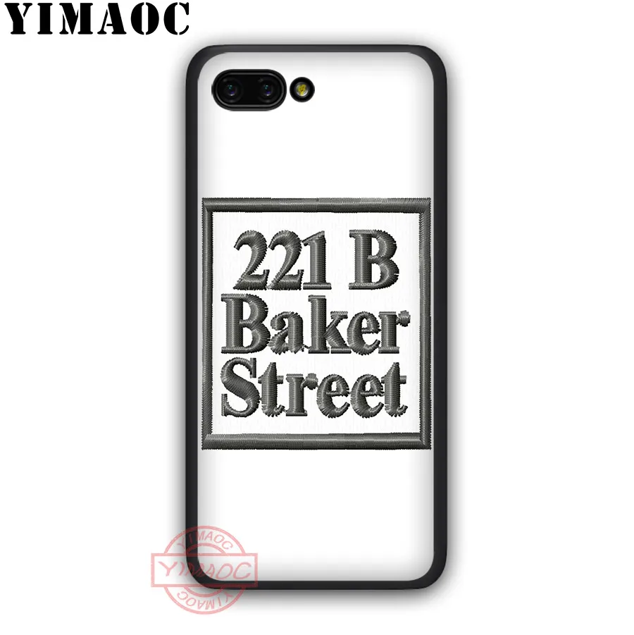 YIMAOC 221B я Шерлок Холмс Sherlocked мягкий чехол для Honor 20 10 9 8 Lite 9X 7A Pro 8X 8C 7X 7C вид