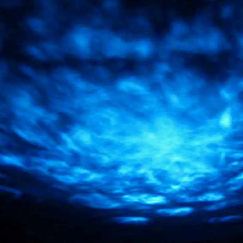 Светодиодный сценический лазерный прожектор миниатюрный светильник синего