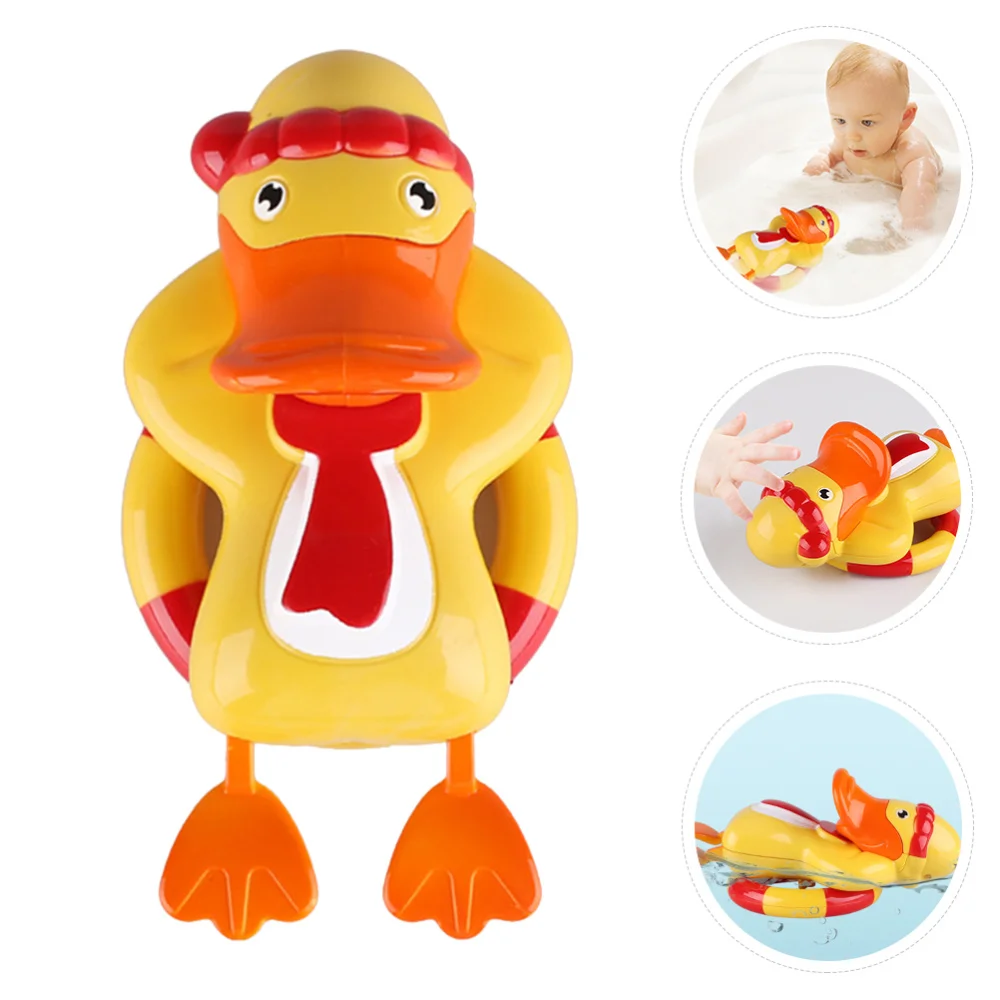 

1pc Clockwork Duck Funny Clockwork Bath Cartoon Kid Shower