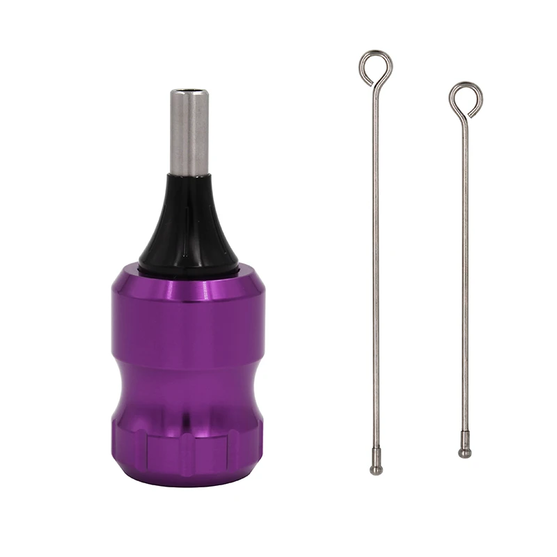 Татуировки machineTattoo ручка 32mmAdjustable Non-slip Алюминий сплав Ручка вращающаяся машина