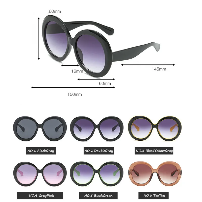 

LEONLION Round Oversized Sunglasses Women 2021 Luxury Sunglasses Women Retro Sun Glasses For Women Vintage Gafas De Sol Mujer