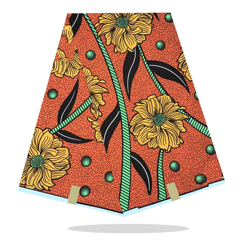 Африканская Ткань 6 ярдов восковые принты нигерийские блоки гарантированного