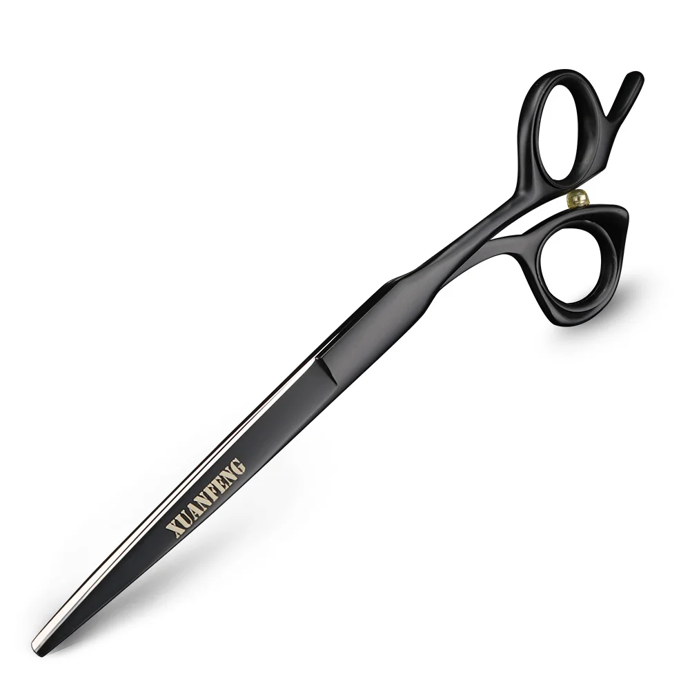 Японские ножницы 440C для резки инструменты черных волос 7 дюймов парикмахерские