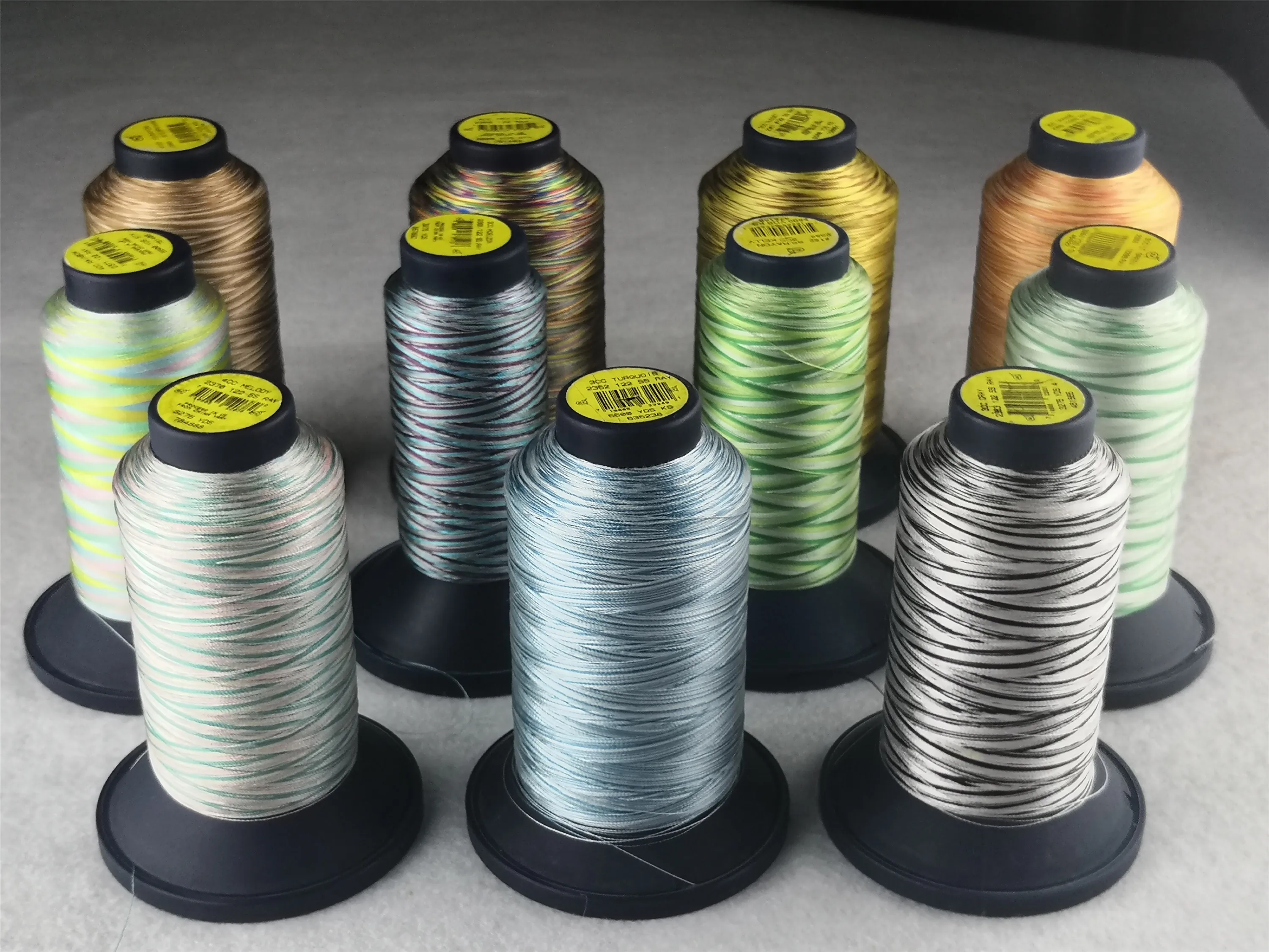 Разнообразная вискозная Вышивальная нить Robison-Anton большие катушки 5000 метров | Дом