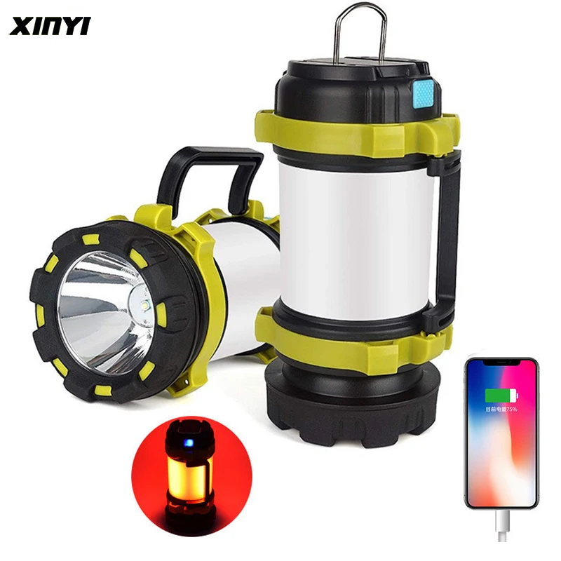 Светодиодный Torch100W 10000LM ультра длинный USB Перезаряжаемые Кемпинг Фонари