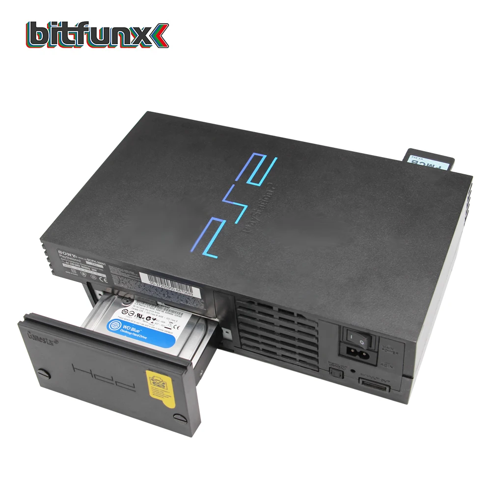БитФанкс FMCB Память карта 1.953 8МБ для PS2 Playstation 2 + Адаптер SATA HDD Game Star + SATA Жесткий диск с установленными играми.