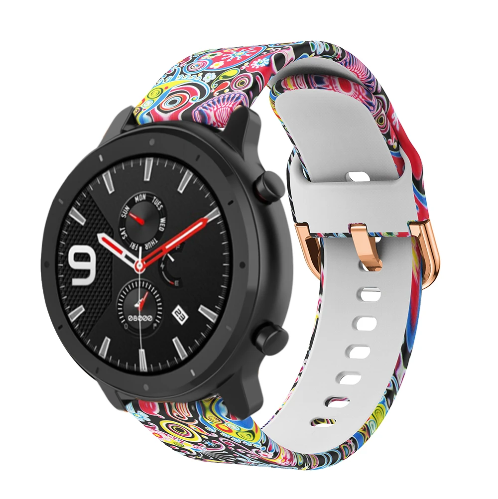 20 мм спортивный силиконовый ремешок для Xiaomi Huami Amazfit GTR 42 мм/GTS/Bip Lite браслет сменный Браслет Correa