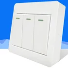 3-х клавишный 1-ходовой 2-ходовой переключатель для поверхностного монтажа, одинарный переключатель управления, открытый провод, двойной открытый переключатель, розетка управления, выключатель питания