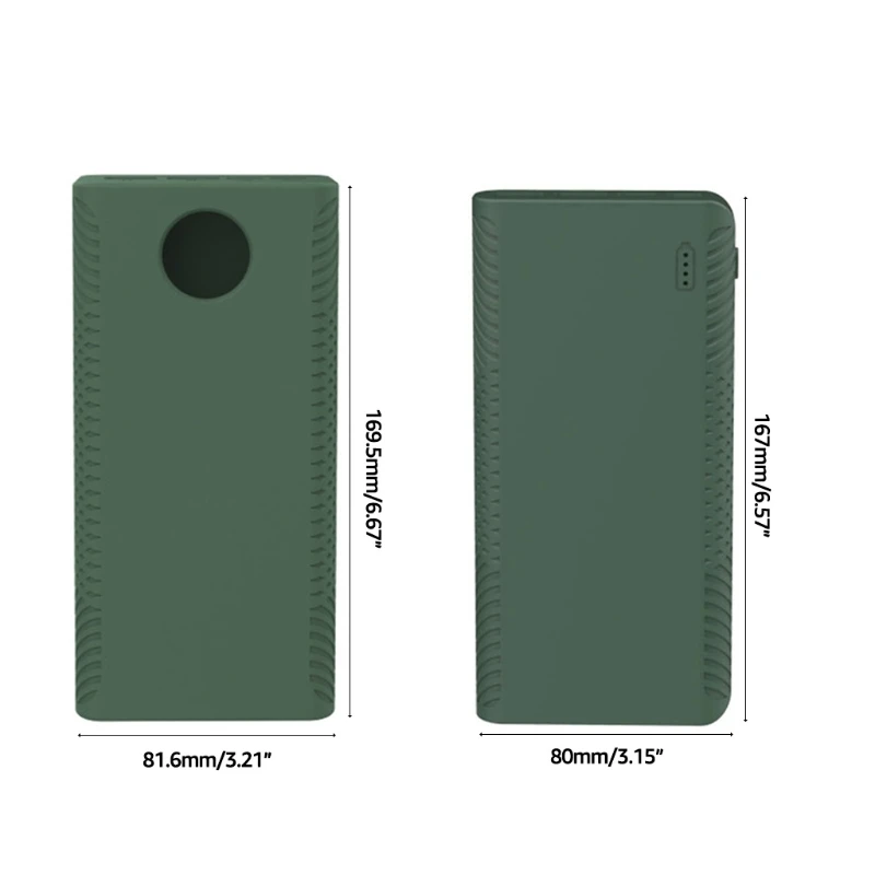 Мягкий силиконовый защитный чехол для ROMOSS Sense 8 + 30000 мАч Zeus 40000 внешний аккумулятор