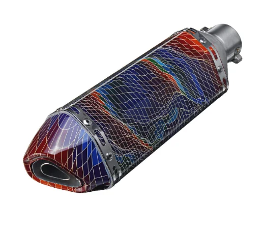 Глушитель для Akrapovic выхлопной трубы мотоцикла escape для trk502 suzuki gsr 600 crf 230 egzoz mt10 xadv r1200rt ninja300 xmax