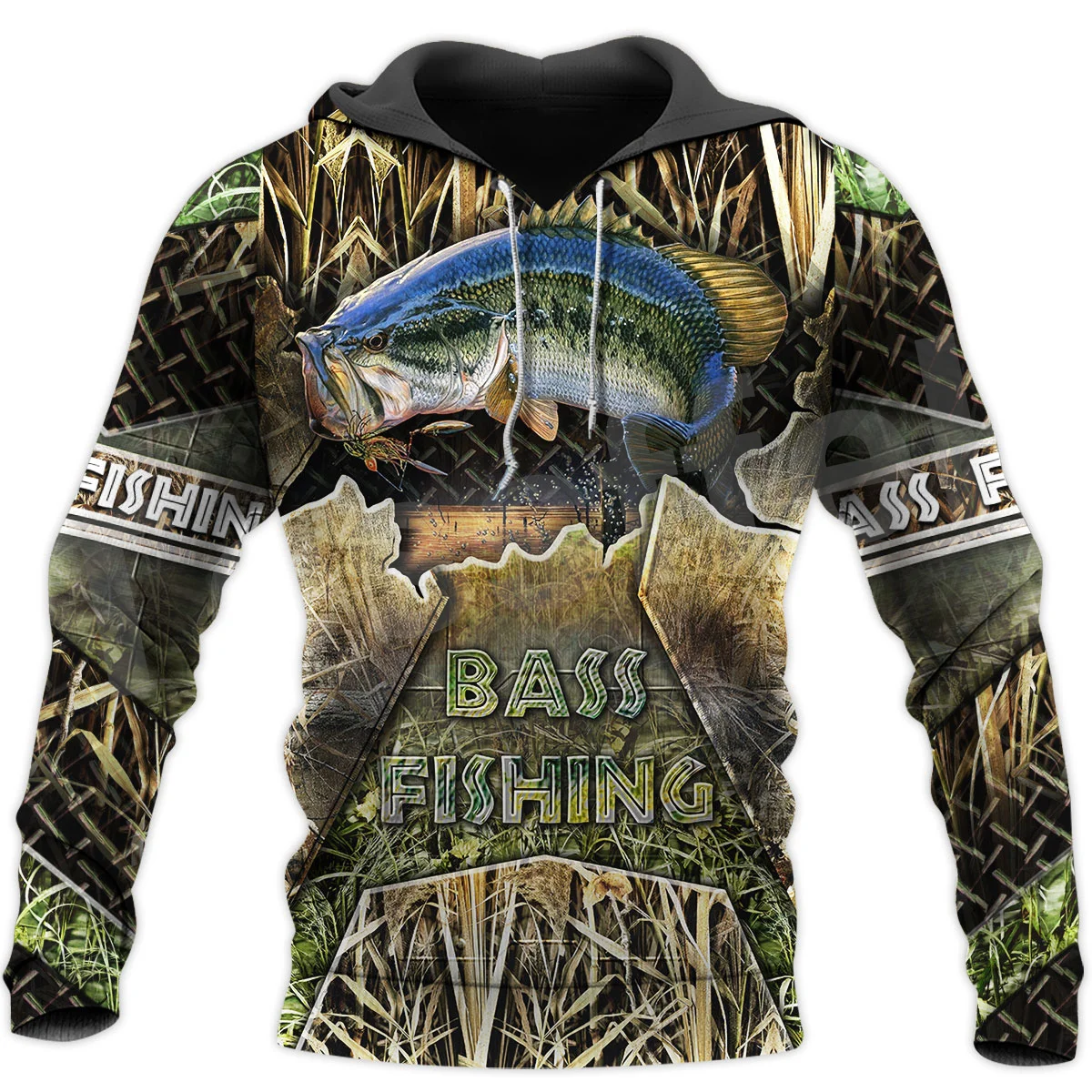 

Tessffel Bass MaHi Tuna Marlin Fishing Animal Fisher Camo Harajuku NewFashion Tracksuit 3DPrint Sweatshirts Hoodies Men/Women N1
