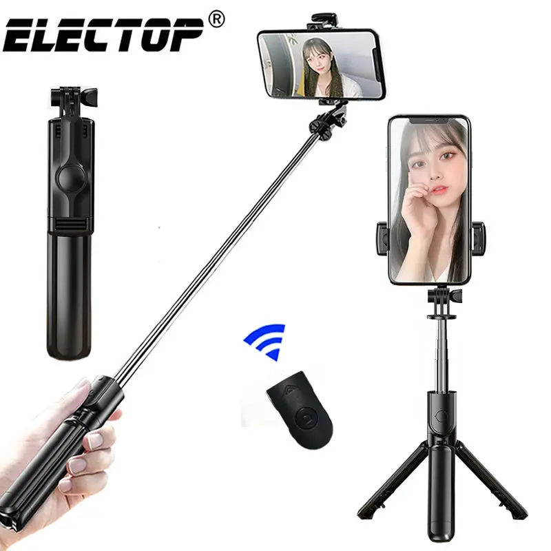 Беспроводная Bluetooth селфи-палка 3 в 1 для iPhone Android Huawei складной ручной монопод