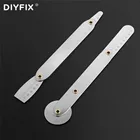 DIYFIX Мягкая тонкая машина из нержавеющей стали Disammembly изогнутый ЖК-экран CPU Прай нож колесо разборка ролик удаление ремонтный инструмент