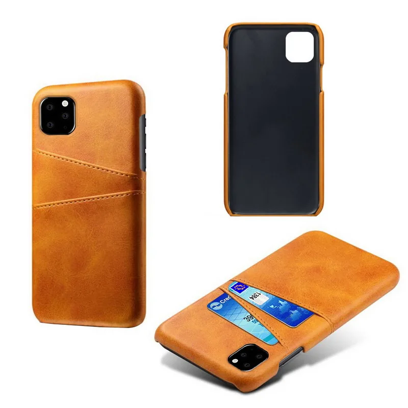 Кожаный чехол кошелек KEYSION для iPhone 11 Pro Max с карманом карт задняя крышка 2019 i11 11Pro