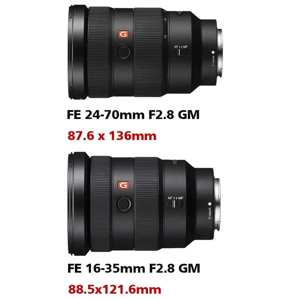 Чехол из искусственной кожи для камеры Sony A7R IV M4 с FE 24-70 мм F2.8 16-35 | Электроника