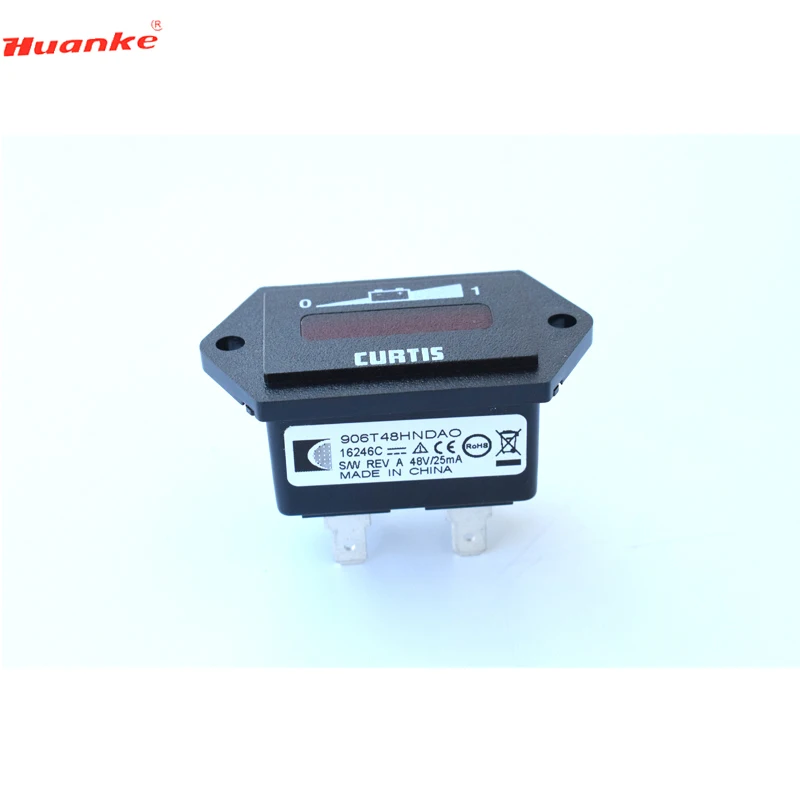 Оригинальный индикатор разряда аккумулятора Curtis 48 В измеритель емкости для