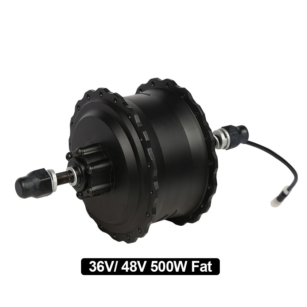 36V 250W/350W/500W 48V 750W/1000W 20 24 26 28 Inch Brushless Gear DC Front and Rear Fat E Bike Electric Bicycle Wheel Hub Motor | Спорт и