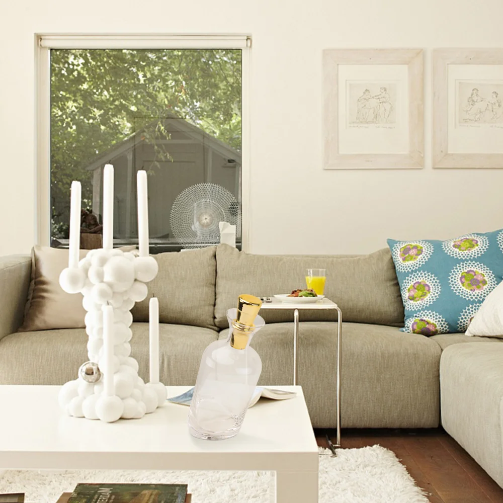 

1Pc Creative Inclined Design Decanter Nordic Style Decorative Glass Decanter