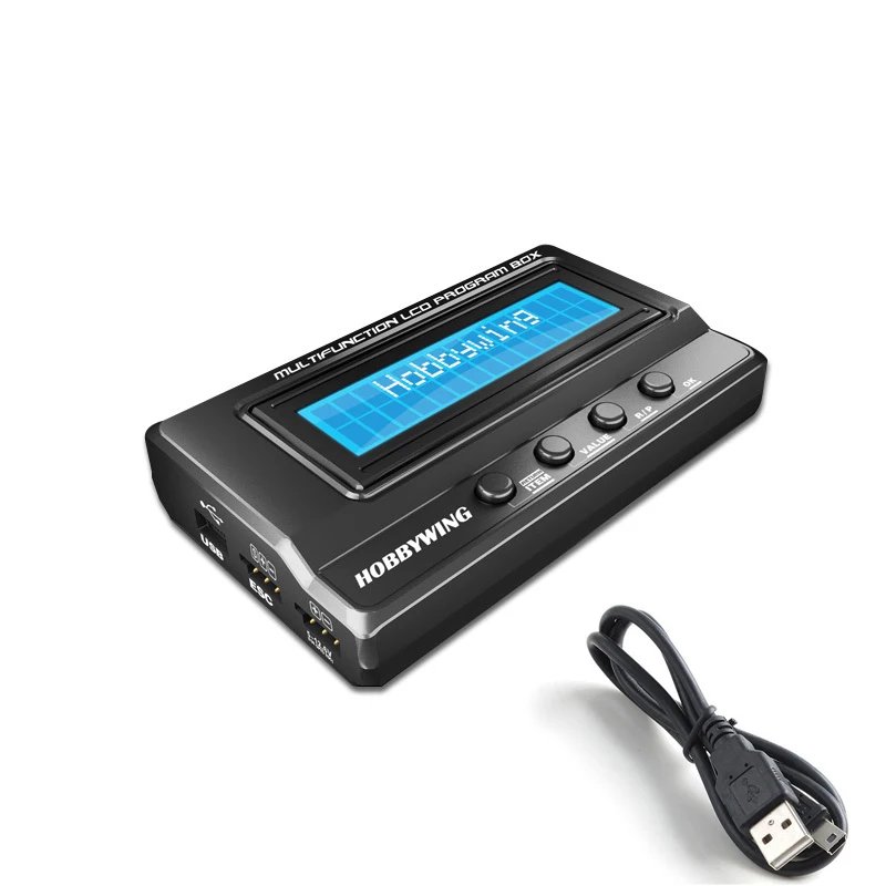Для ERUN и EZRUN серии car ESC Hobbywing Многофункциональный ЖК программатор встроенный w/USB