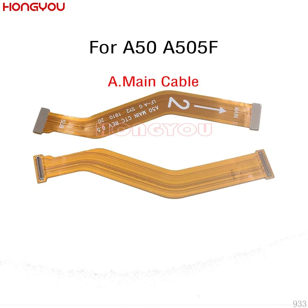 ЖК-дисплей основная плата подключения Материнская гибкий кабель для Samsung Galaxy A50