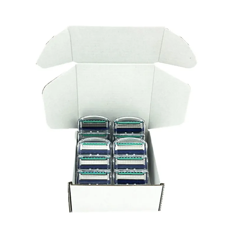 Высокое качество мужские 5 слойные бритвенные лезвия кассеты забота о лице для