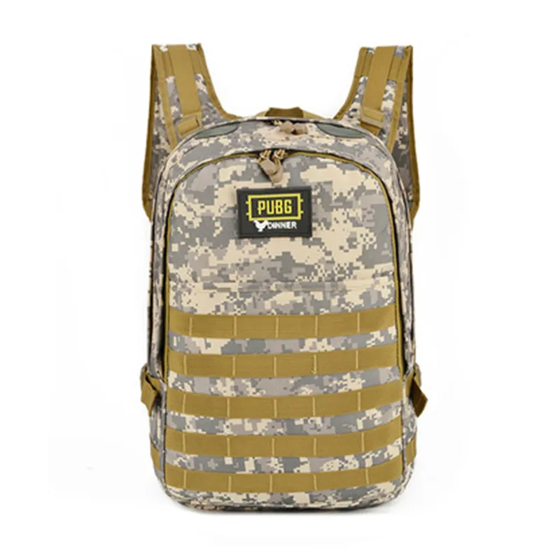 Grey Camouflage PUBG рюкзак многофункциональный игровой периферийный рюкзак уровень 3 пакет Студенческая сумка для ноутбука студенческий рюкзак большой емкости - Цвет: Grey Camouflage