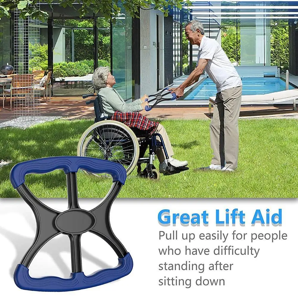 

Stand-up Assist Rod Comfortable Handle Lightweight Auxiliary Stand-up Tool Indoor Outdoor Use Protable Non-slip Pull Handle