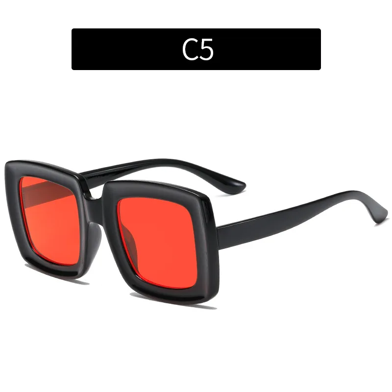 

Oversize Sunglasses Woman Square Sun Glasses Women Cmaos 2021 Fashion Lady Light Blocking Eyewear European Trendy Travel Oculos
