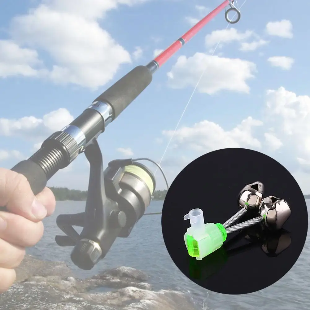 

Fishing Bells Alarm Hobbies 10pcs Spiral Fish Bite Spiral Accessories Pole Night Outdoors Fishing Tackle