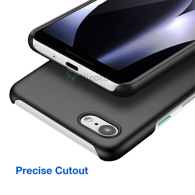 Google Pixel 4 4xl 3a 3axl 3XL 3 2 Full Cover Luxury hard Plastic Matte PC Cell Phone Cover for Google Pixel 2XL XL 2 3 Bags