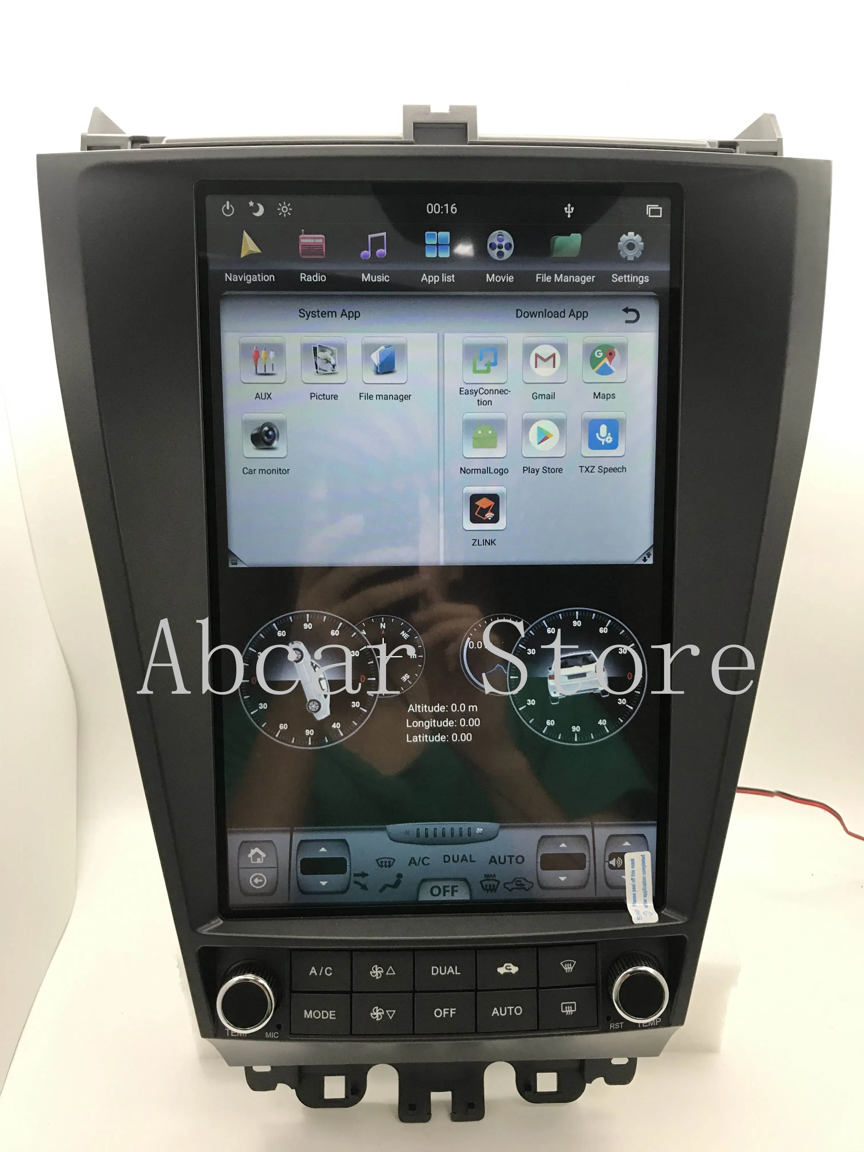 12,1 ''Tesla стиль Android 8,1 автомобильный dvd-плеер gps навигация для HONDA ACCORD 7 семь 2003-2007 стерео радио PX6 HDMI авто ips