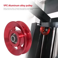 1 piece universal aluminum bearing pulley wheel gym fitness training sports lifting equipment part