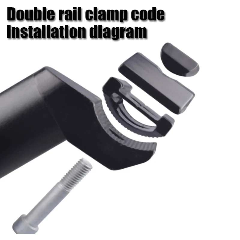 

Bicycle Seat Modified Mountain Bike Saddle Clamp Code Pad Screw Connector Clip Fixed Clip Bicycle Screw Seatpost Clamp