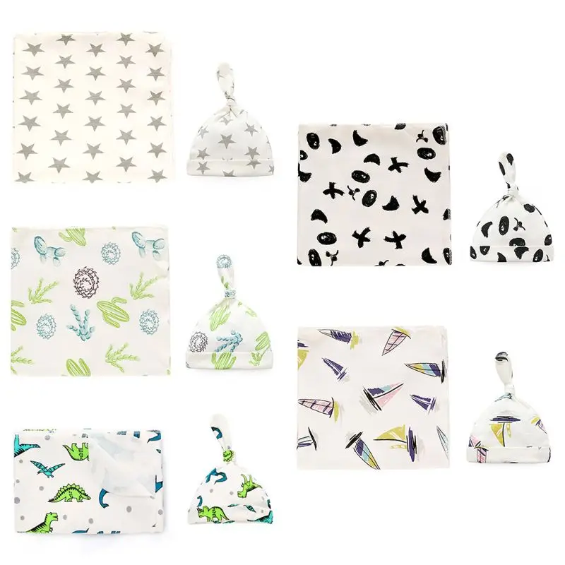 

2 шт./компл. пеленальные одеяла для новорожденных, детские пеленки, детские пеленки