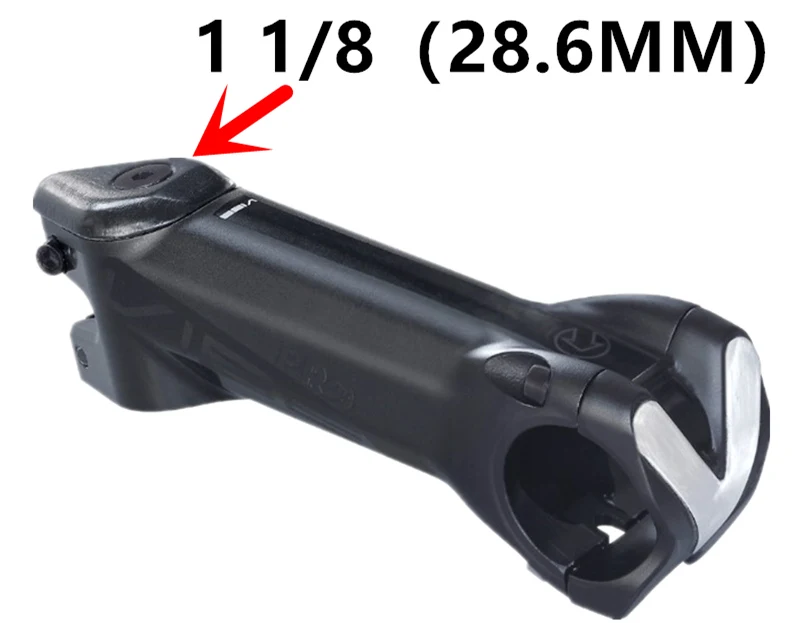 100MM 17 Degree 28.6 PRO Vibe шток для шоссейного велосипеда 1-1/8 28,6 мм 1-1/4 31,8 мм 90-120 мм DI2 интегрированный шток OD2 - Цвет: 100MM 17 Degree 28.6