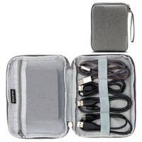 portable protective storage carrying case shockproof travel case for 2 5 inch external hard drivegrey