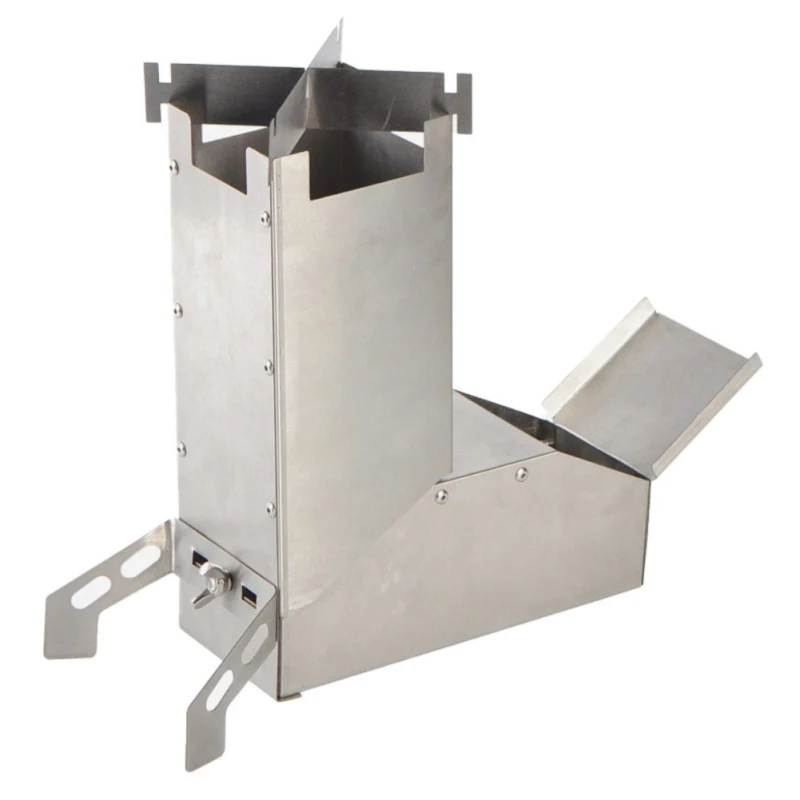 Открытый барбекю плита из нержавеющей стали приготовления древесины пикник