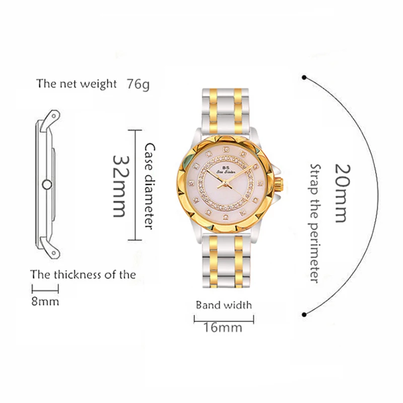 

Diamond Women Watch 2020 Rhinestone Elegant Ladies Watches Gold Clock Wrist Watches For Women relogio feminino Women's Watch