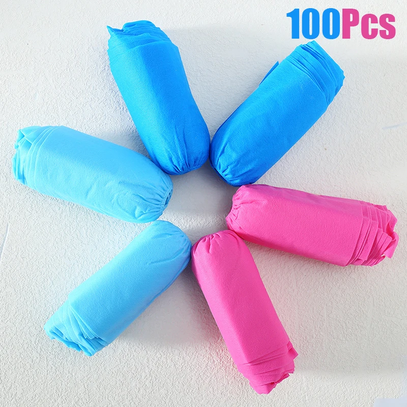 

Бахилы одноразовые, пылезащитные, Нескользящие, 100 шт.