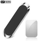 Магнитный автомобильный держатель для телефона GTWIN, мини-подставка для приборной панели в форме полосы для iPhone, Samsung, Xiaomi, металлическое магнитное крепление для GPS в автомобиле
