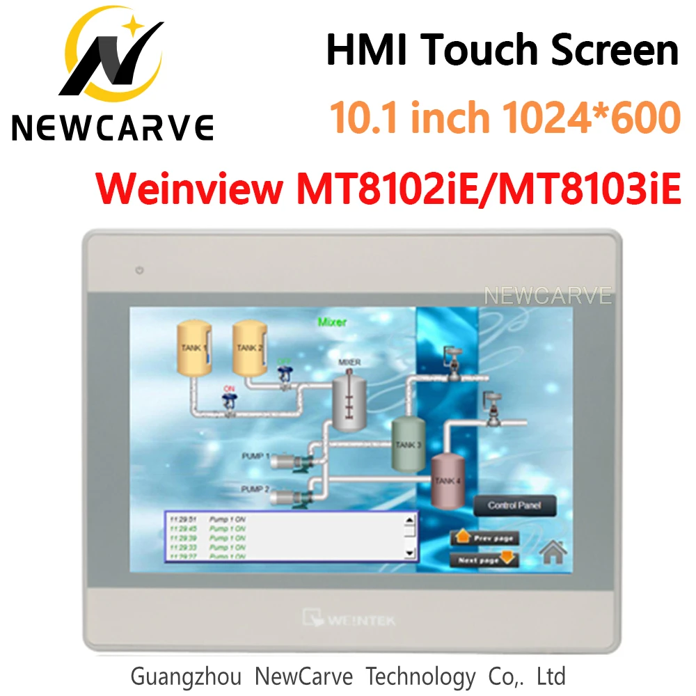 WEINVIEW MT8102iE MT8103iE HMI Сенсорный Экран 10 1 дюйма 1024*600 интерфейс человеческого аппарата
