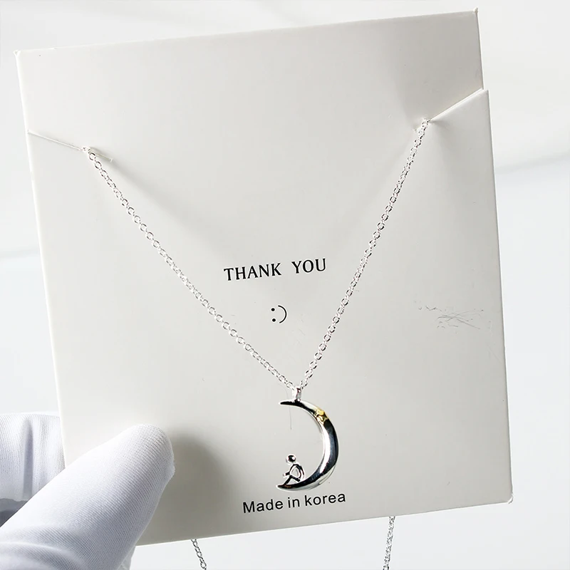 Модная женская цепочка длиной до ключиц со звездами и Луной | Украшения