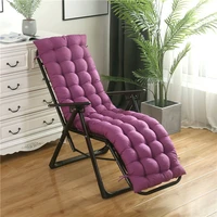 long cushion recliner chair cushion thicken foldable rocking chair cushion long chair couch seat cushion pads garden lounger mat