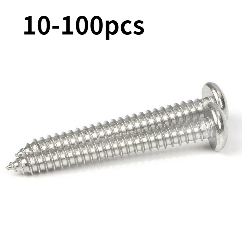 

M2 M2.2 M2.6 Phillips Round Head Tapping Screws 316 Phillips Pan Head Screws Round Head Tapping Screws Anti-rust