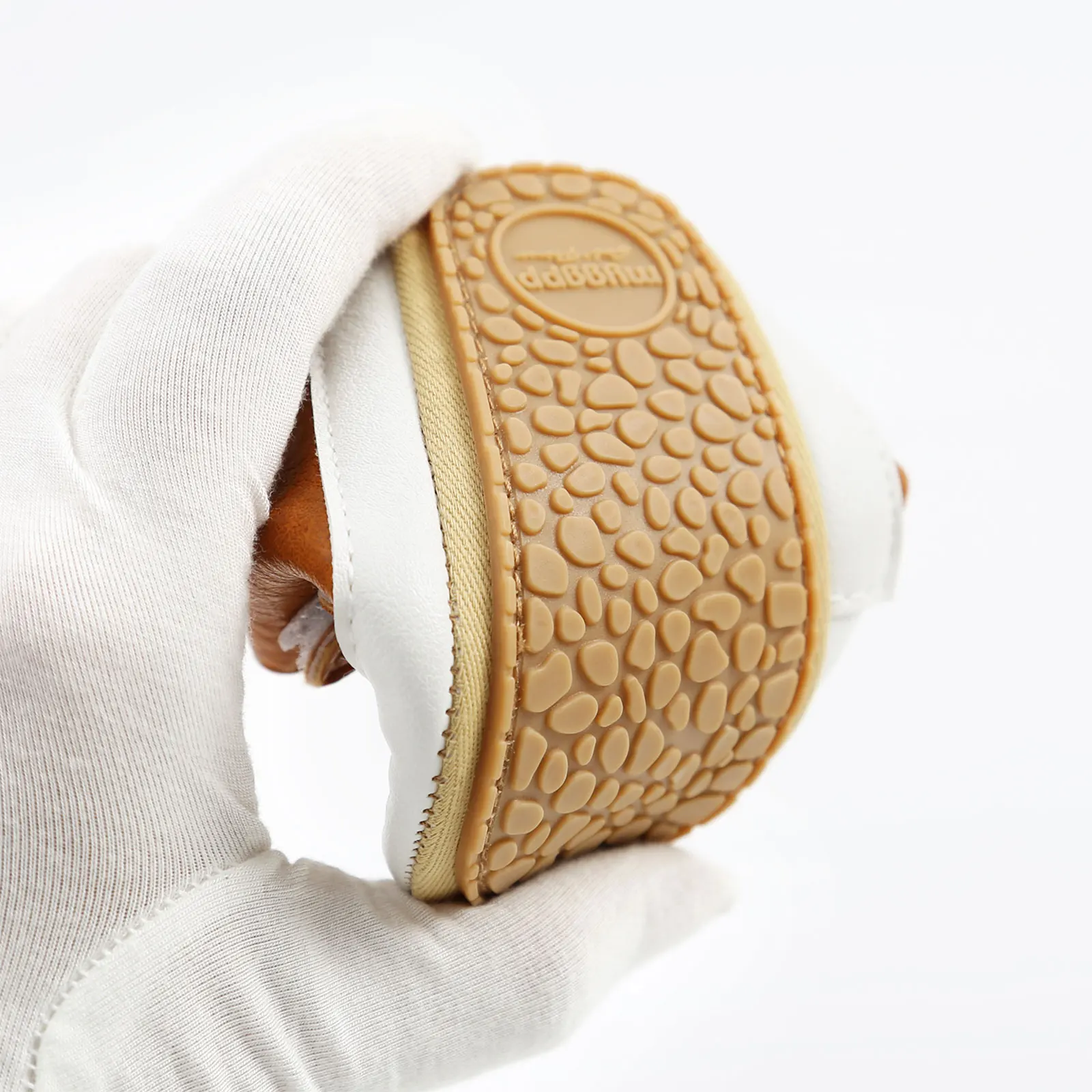 Кроссовки для новорожденных девочек и мальчиков на шнуровке резиновая