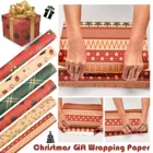 Рождественская оберточная бумага 70 см х 50 см, свадебное зеленое украшение, подарочная оберточная бумага, крафт-бумага, бархатная бумага, бумага для оригами